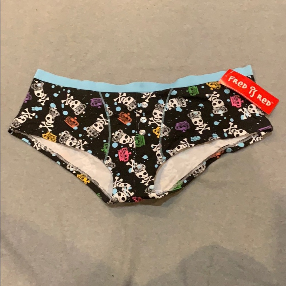 Fred is Red Women’s Skull Panties